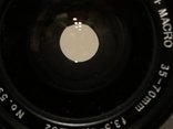 SOLIGOR MACRO 35-70 с дымчатым фильтром, фото №8