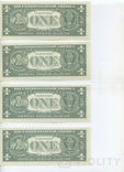 4 № підряд * Замещение 2013 - 1 one dollar USA / Долар заміщення, фото №2