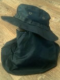 Черная шляпа - панама с шторкой (Usa), фото №12