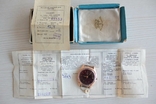 Часы Полёт из золота 583 проба 1975 г. с документом, фото №3