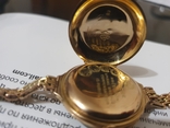 Золотые наручные часы Швейцария 1911 с браслетом, фото №6