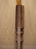 Balusters chiseled.Oak. 87 cm.*5.5*5.5 cm., photo number 4