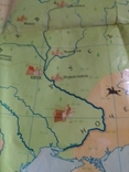 Карта настенная школьная Киевская Русь IX-XXII в. 1974 г.в., фото №5