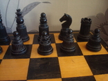 Старые шахматы с утяжелителем пластик, фото №7