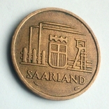 Саар 20 франков 1954 г., фото №6