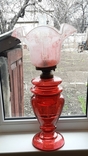 Керосиновая лампа 58 см начало 20 века, фото №9