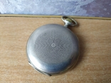 Швейцарський срібний кишеньковий Годинник Омега Omega, фото №6