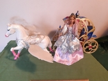 Принцесса (Mattel) в карете с Лошадкой, фото №3