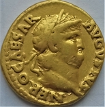 Ауреус Нерона, Римська імперія, 54-68 рр., золото, фото №2