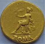 Ауреус Нерона, Римська імперія, 54-68 рр., золото, фото №3