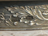 Пепельница Серебро хрусталь серебро 875 пробы, фото №8