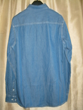 Cтильная джинсовая рубашка, германия,р.s., фото №6