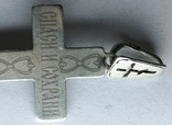Крестик нательный серебро 925, фото №5