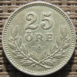 25 эре 1919 Швеция, фото №3