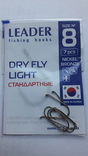 Крючки Leader Dry Fly Light #8 (№101)., photo number 2