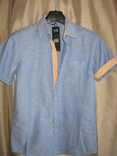 Мужская рубашка с коротким рукавом p. s tantum o.n хлопок германия, фото №5