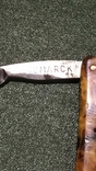 Опасная бритва Bismarck чехол ремень для правки бритв, фото №5