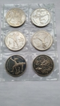 Барселона 6 монет СССР в самодельной запайке. 1 рубль., фото №4