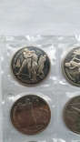 Барселона 6 монет СССР в самодельной запайке. 1 рубль., фото №5