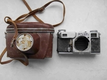 Фотоаппарат Киев 4А с футяром, корпус на запчасти, фото №2
