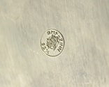Массивная оловянная пивная кружка BMF. Барельеф. Клеймо. Германия, фото №11