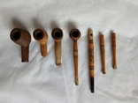 Старые курительные трубки и мундштуки, фото №4
