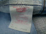 Джинсовые шорты"Levi Strauss"W 33 .46р. Оригинал Made in Belgium 1990-е, фото №8