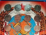 Полный набор юбилейных рублей в альбоме 64+4шт., фото №9