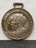 Медаль серебряный юбилей правления 1935,король Георг v и королева Мария, фото №3