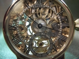Часы мужские Омега, Omega №4592765 соответствует 1914 году. Модель Скелетон, фото №2
