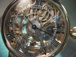 Часы мужские Омега, Omega №4592765 соответствует 1914 году. Модель Скелетон, фото №7