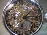 Часы мужские Омега, Omega. Модель Скелетон. Механизм №3962732, фото №4