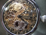 Часы мужские Омега, Omega. Модель Скелетон. Механизм №3962732, фото №5