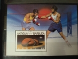 Блок Антигуа и Барбуда олимпиада Сеул 1988 год, бокс, фото №2