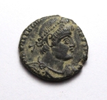 Велентініан І (364-375рр.), мідний нуммус - GLORIA ROMANORVM, фото №3