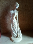Изящная статуэтка девушки в кружевном платье , Италия , авторская, фото №7