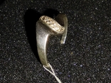 Серебряное женское кольцо, фото №3