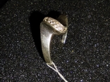 Серебряное женское кольцо, фото №4