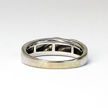 Мужское золотое (10к) обручальное кольцо, фото №5