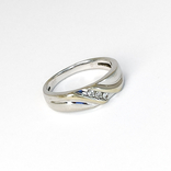 Мужское золотое (10к) обручальное кольцо, фото №7