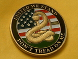 Dont trend on me - сувенирный жетон медаль морская пехота Us.Army, фото №2