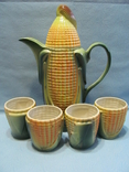 Набор для напитков Кукуруза, керамика, фото №2