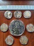 Сувенирные монеты Ацтеки, Майя, царь, царица и бог древнего Египта, фото №3