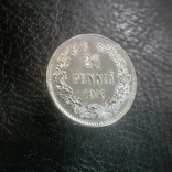 25 пенни 1916 года S ,серебро,аunc/, фото №2
