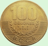21.Costa Rica 100 colones, 2000, photo number 3