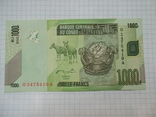  Конго ДР: 1000 франков 2005, фото №2