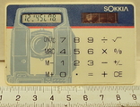 Первый супер тонкий Калькулятор Sokkia на солнечных батареях, фото №4