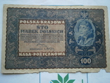 100 марок польских 1919 год, фото №4