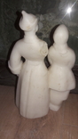 Статуэтка Красноормеец с женьщиной с серпом, фото №4