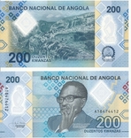 Angola Ангола - набор 4 банкноты 200 500 1000 2000 Kwanzas 2020, фото №3